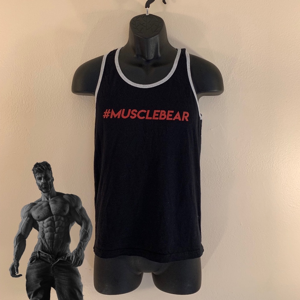 Musclebear Tank Top XS Made by Four 100% Cotton